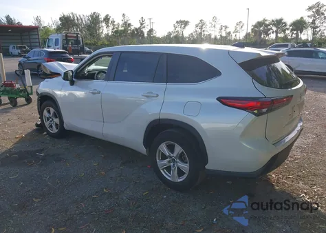 2023 Toyota Highlander L from USA, damaged, VIN 5TDKDRAH4PS008096